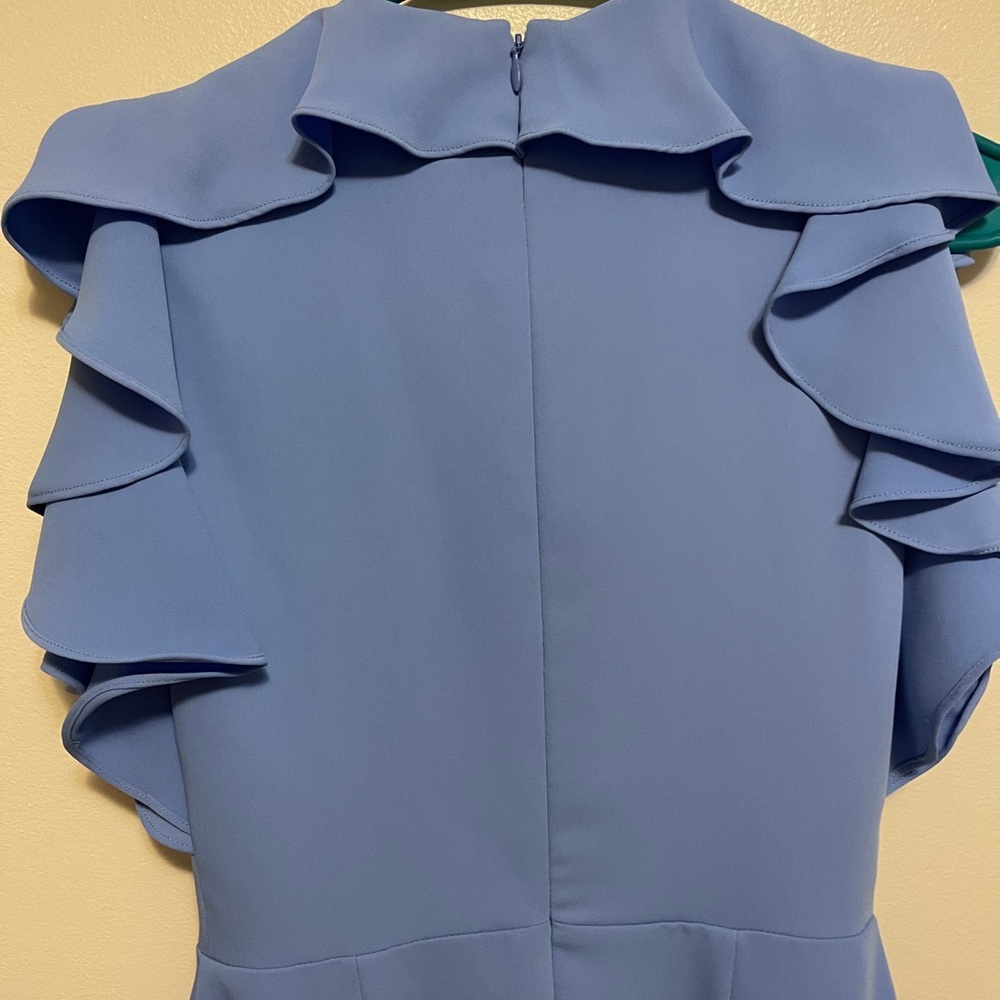 Amanda Uprichard RUFFLE DETAIL DRESS - Picture 3 of 4